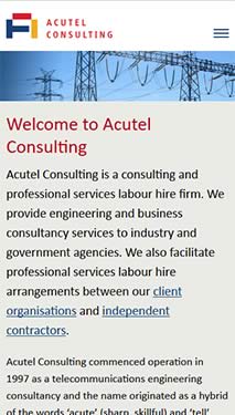 Acutel Consulting mobile phone edition